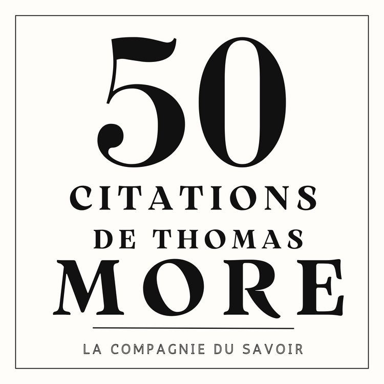 Produktbild: 50 citations de Thomas More