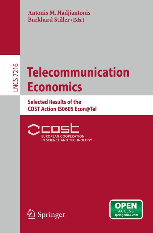 Produktbild: Telecommunication Economics