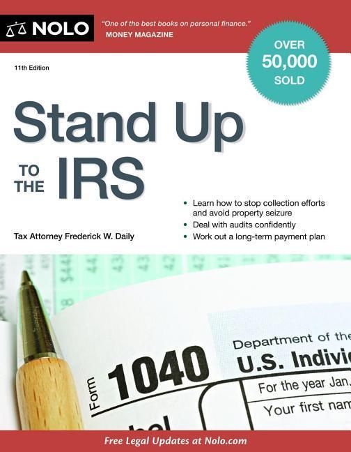 Produktbild: Stand Up To The Irs 11/e