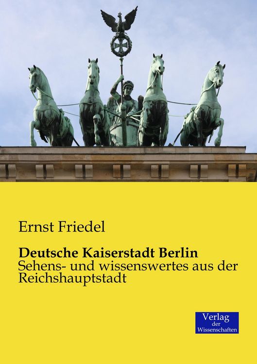 Produktbild: Deutsche Kaiserstadt Berlin