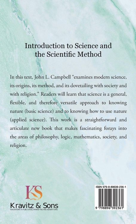 Produktbild: Introduction to Science and the Scientific Method
