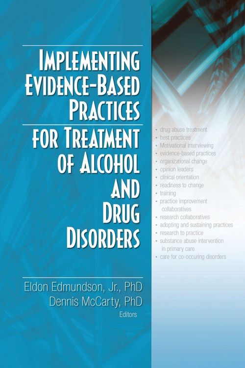 Produktbild: Implementing Evidence-Based Practices for Treatment of Alcohol And Drug Disorders
