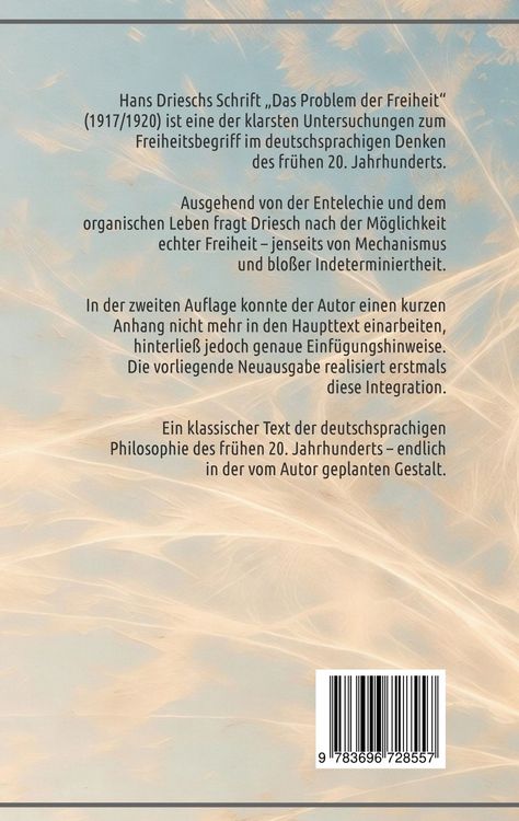Produktbild: Das Problem der Freiheit