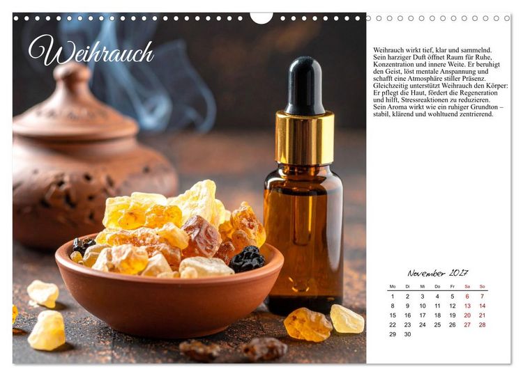 Produktbild: Heilsame Aroma&ouml;le (Wandkalender 2027 DIN A3 quer), CALVENDO Monatskalender