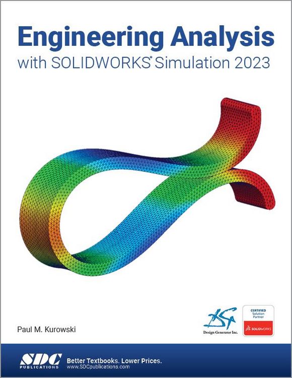 Produktbild: Engineering Analysis with SOLIDWORKS Simulation 2023