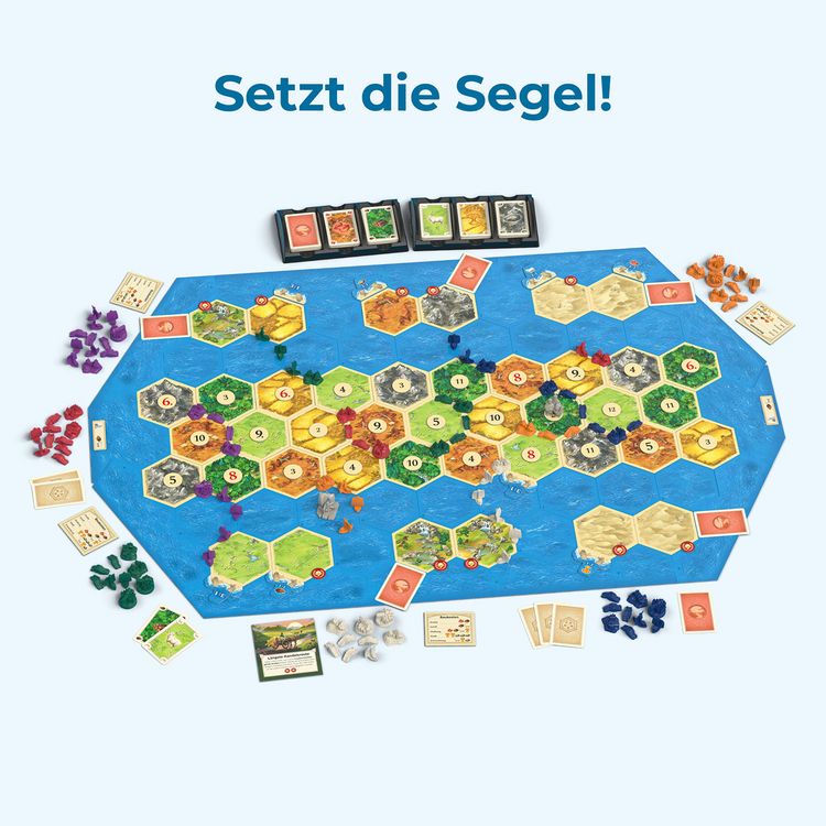 Produktbild: CATAN - Seefahrer - Erweiterung f&uuml;r 5-6 Personen