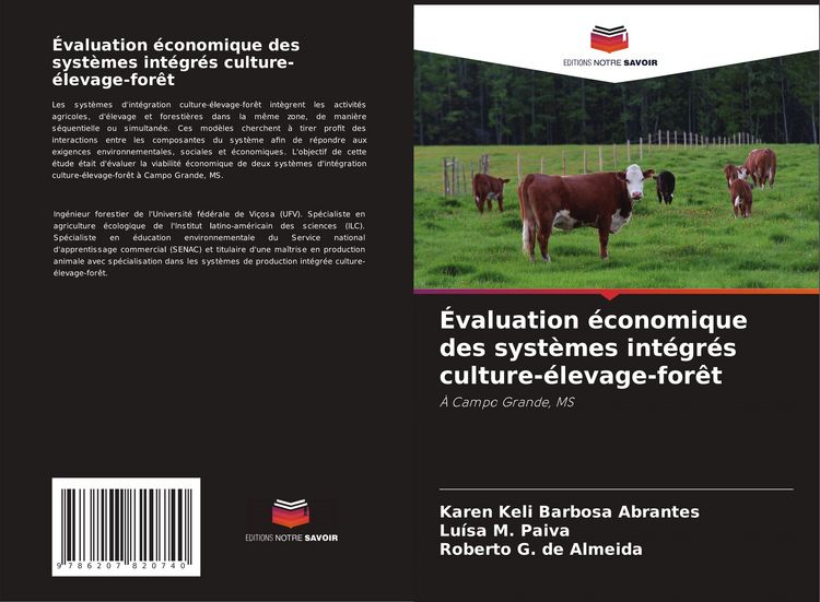 Produktbild: &Eacute;valuation &eacute;conomique des syst&egrave;mes int&eacute;gr&eacute;s culture-&eacute;levage-for&ecirc;t