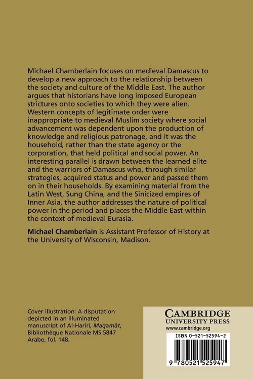 Produktbild: Knowledge and Social Practice in Medieval Damascus, 1190 1350