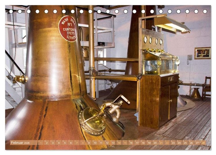 Produktbild: Whisky: Reine Geschmacksache (Tischkalender 2026 DIN A5 quer), CALVENDO Monatskalender
