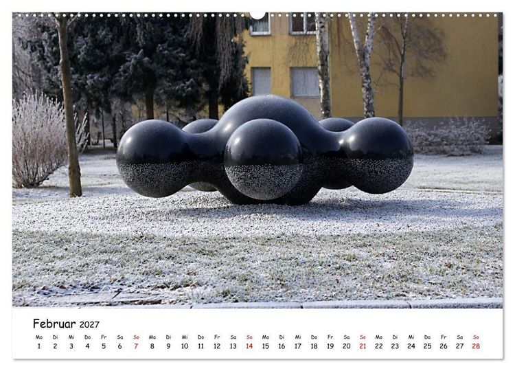 Produktbild: Eschborn Fachwerk und Finanzen (Wandkalender 2027 DIN A2 quer), CALVENDO Monatskalender