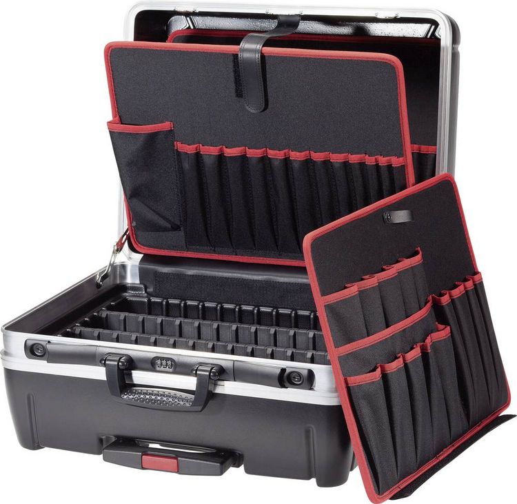 Produktbild: TOOLCRAFT 405401 Universal Werkzeugkoffer unbest&uuml;ckt (L x B x H) 505 x 440 x 280mm