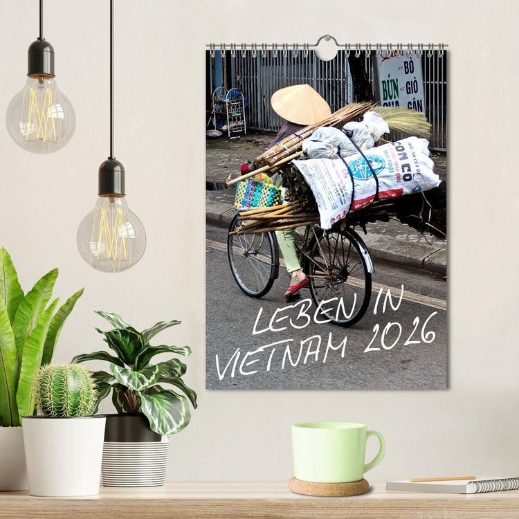 Produktbild: Leben in Vietnam 2026 (Wandkalender 2026 DIN A4 hoch), CALVENDO Monatskalender