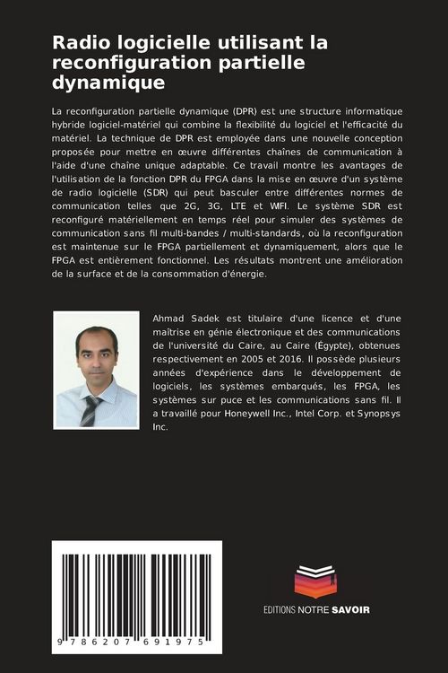 Produktbild: Radio logicielle utilisant la reconfiguration partielle dynamique