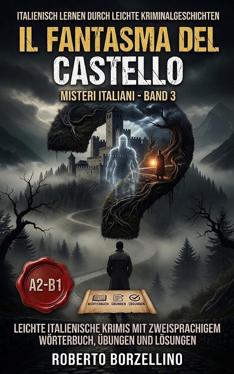 Produktbild: Italienisch lernen durch leichte Kriminalgeschichten: Il Fantasma del Castello