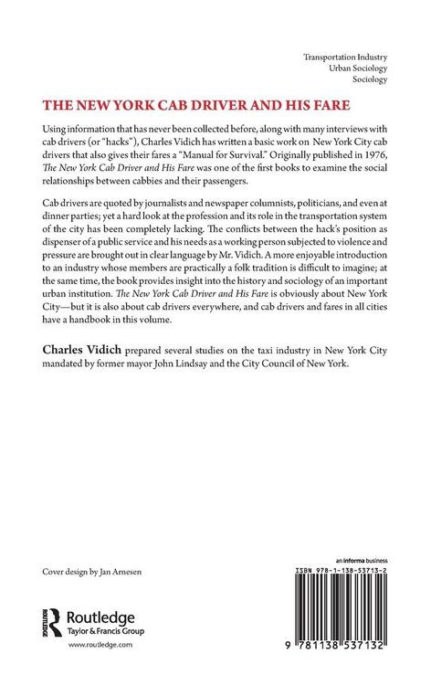 Produktbild: New York Cab Driver and His Fare