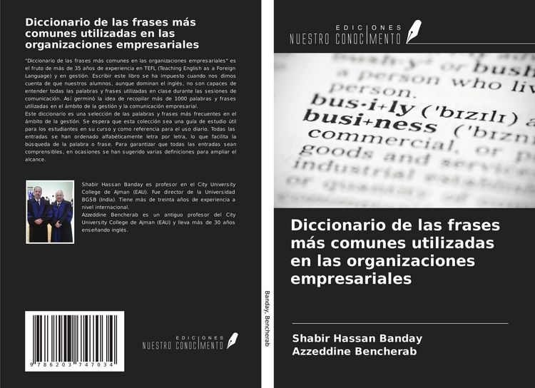 Produktbild: Diccionario de las frases m&aacute;s comunes utilizadas en las organizaciones empresariales