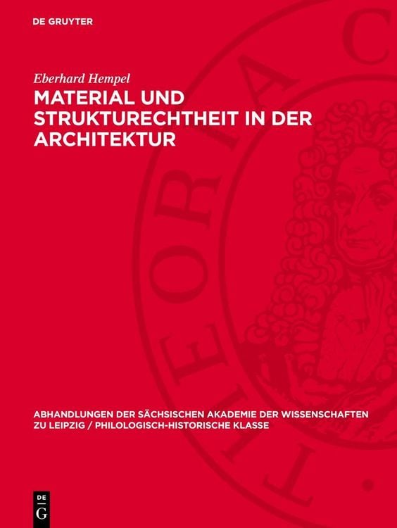 Produktbild: Material und Strukturechtheit in der Architektur