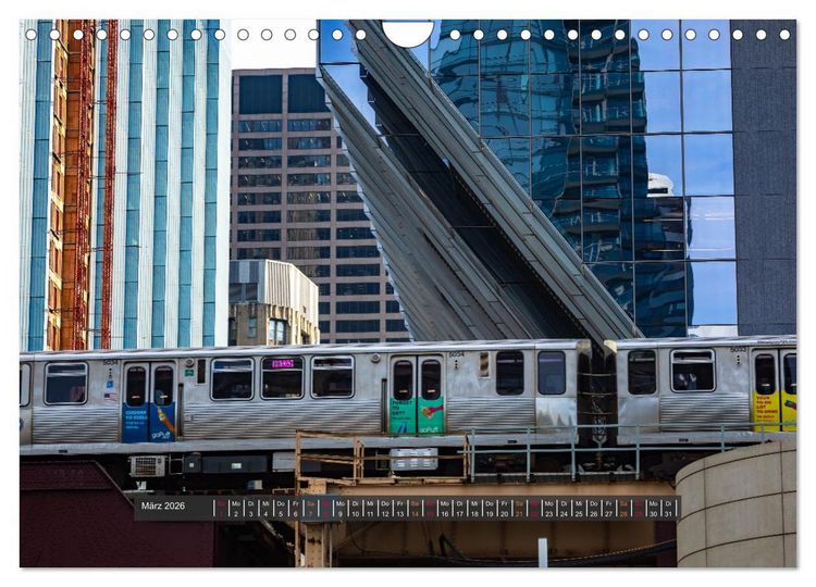 Produktbild: CHICAGO Ungew&ouml;hnliche Momente (Wandkalender 2026 DIN A4 quer), CALVENDO Monatskalender