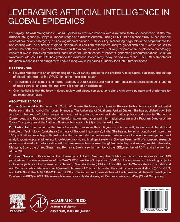 Produktbild: Leveraging Artificial Intelligence in Global Epidemics