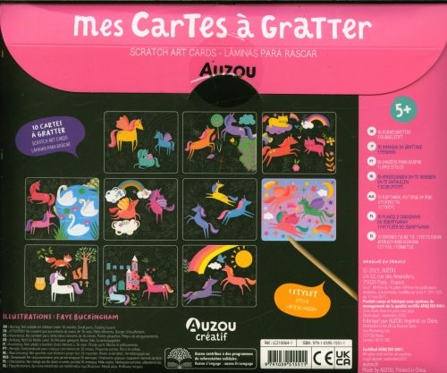 Produktbild: Licornes : mes cartes &agrave; gratter
