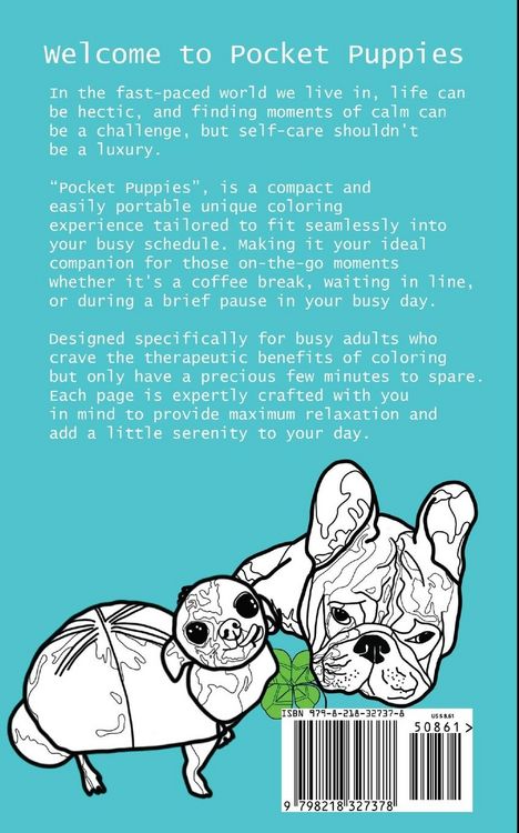 Produktbild: Pocket Puppies, The 5 Minute On-the-Go Coloring Book