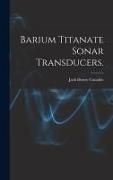 Produktbild: Barium Titanate Sonar Transducers.