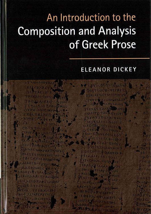 Produktbild: An Introduction to the Composition and Analysis of Greek Prose