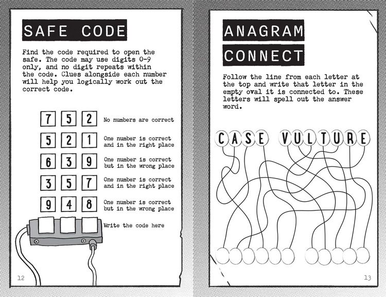 Produktbild: Spy Agency Puzzle Book - The Stolen Secrets