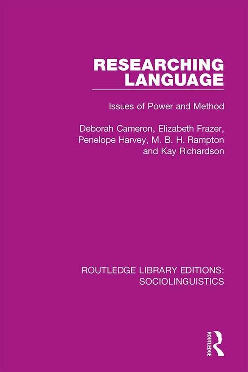 Produktbild: Researching Language