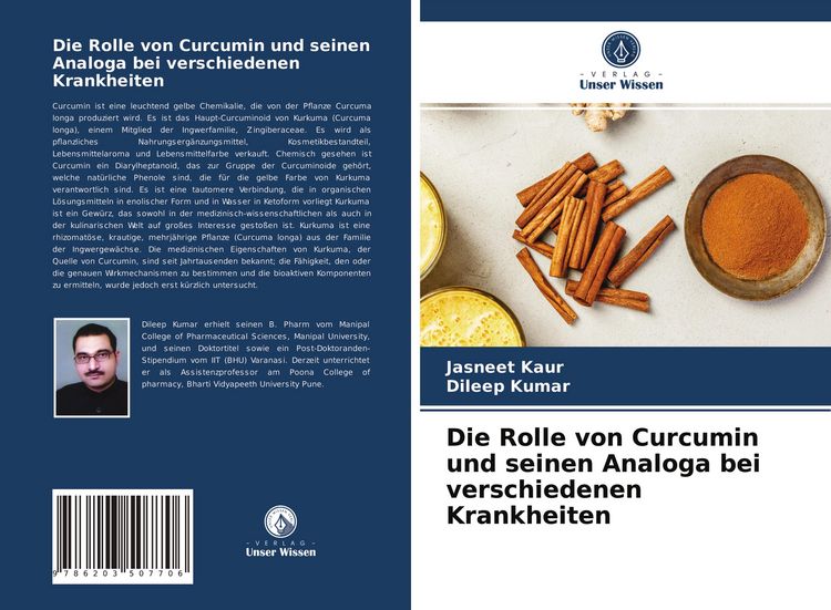 Produktbild: Die Rolle von Curcumin und seinen Analoga bei verschiedenen Krankheiten