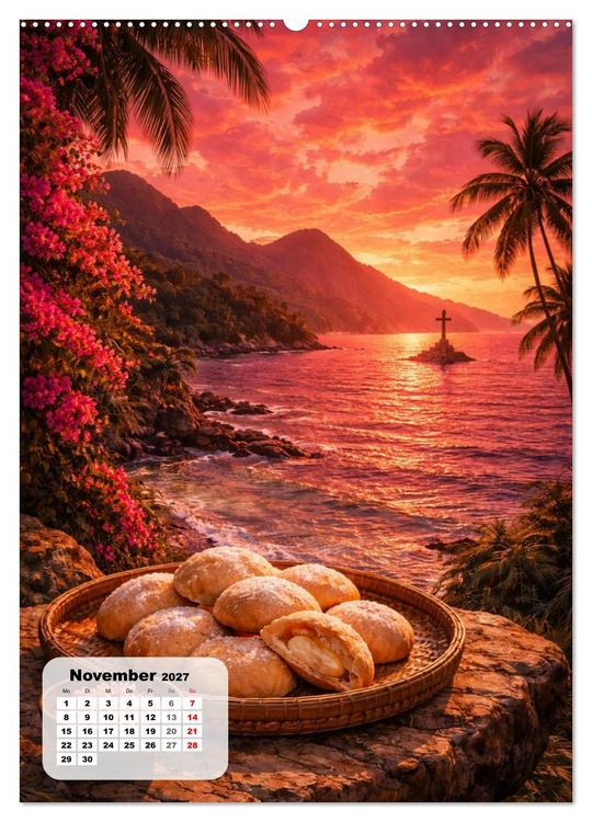 Produktbild: Philippinen - Eine Schlemmerreise durch die Perle des Orients (Wandkalender 2027 DIN A2 hoch), CALVENDO Monatskalender