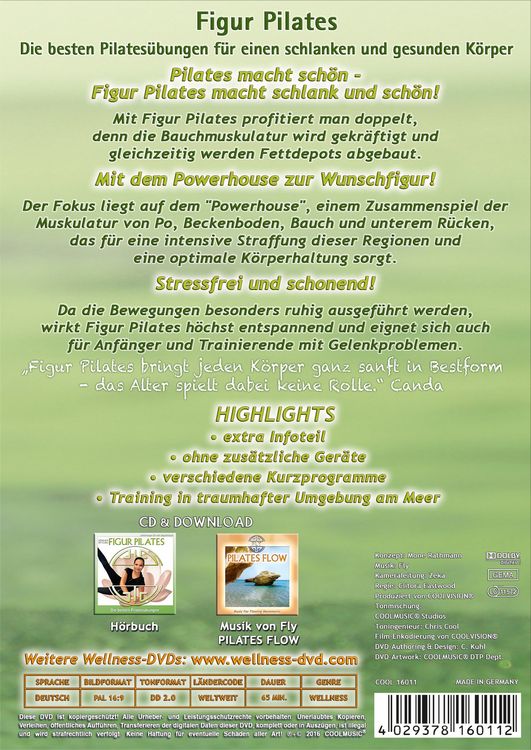 Produktbild: Figur Pilates - Die besten Pilates&uuml;bungen f&uuml;r einen schlanken und gesunden K&ouml;rper