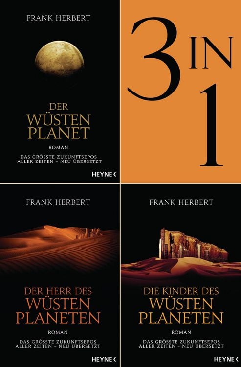 Produktbild: Der W&uuml;stenplanet Band 1-3: Der W&uuml;stenplanet / Der Herr des W&uuml;stenplaneten / Die Kinder des W&uuml;stenplaneten (3in1-Bundle)