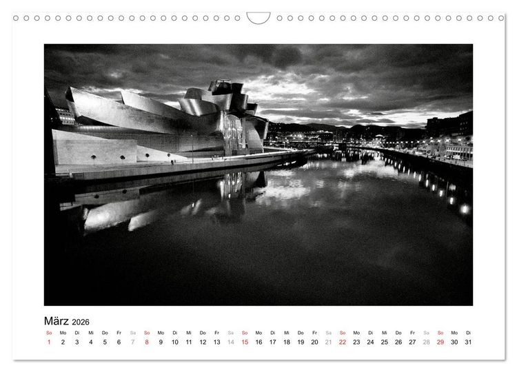Produktbild: Bilbao - Bilder einer Stadt (Wandkalender 2026 DIN A3 quer), CALVENDO Monatskalender