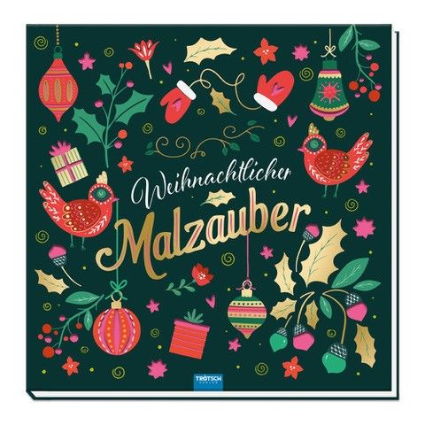 Produktbild: TR&Ouml;TSCH -Malbuch Weihnachtlicher Malzauber| Ab 14 Jahren