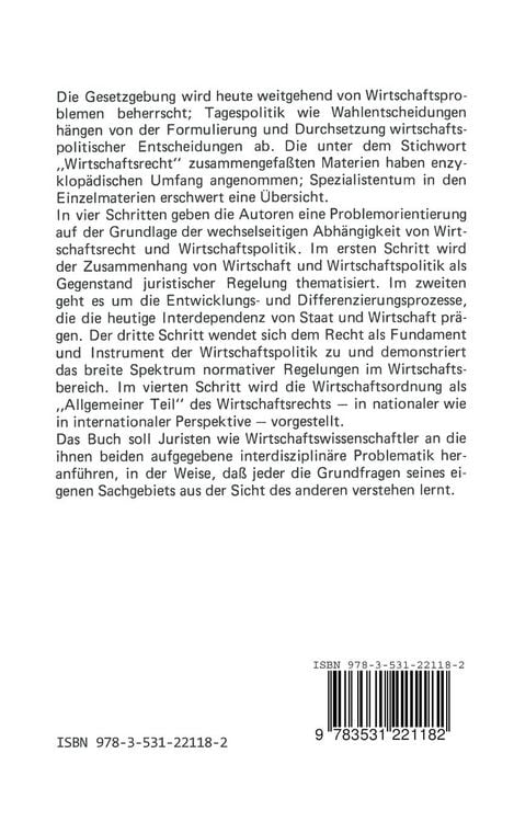 Produktbild: Wirtschaftsrecht