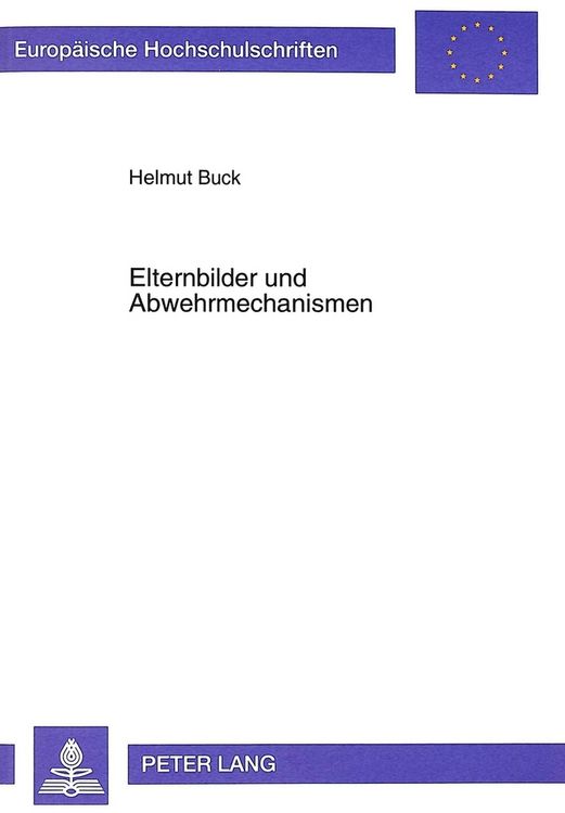 Produktbild: Elternbilder und Abwehrmechanismen