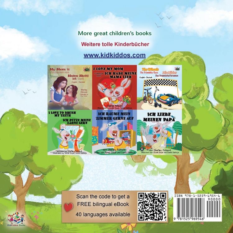 Produktbild: The Traveling Caterpillar (English German Bilingual Children's Book)