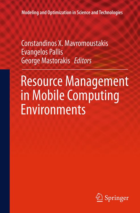 Produktbild: Resource Management in Mobile Computing Environments