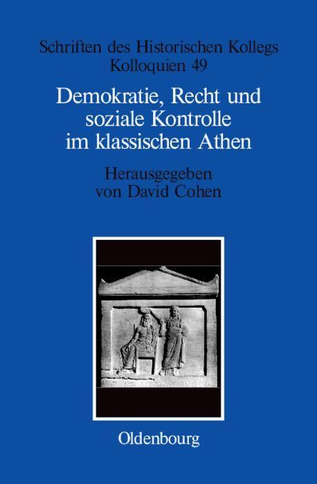 Produktbild: Demokratie, Recht und soziale Kontrolle im klassischen Athen