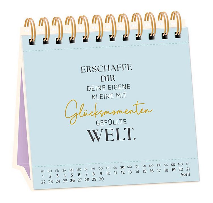 Produktbild: Tischkalender 2026 Nimm dir Zeit