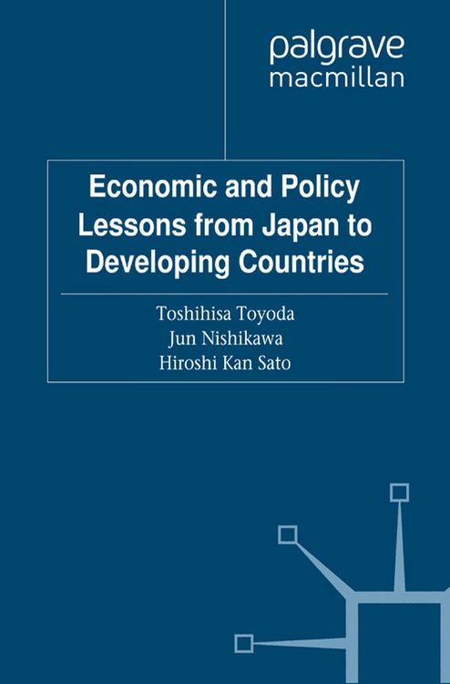 Produktbild: Economic and Policy Lessons from Japan to Developing Countries