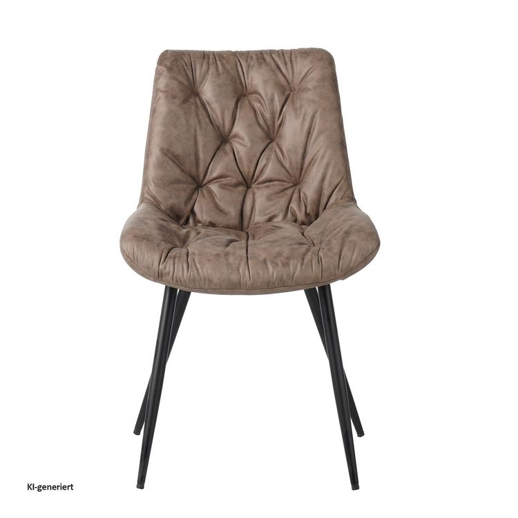Produktbild: HTI-Living HTI-Living Esszimmerstuhl Antikhellbraun 2er Set Loryn