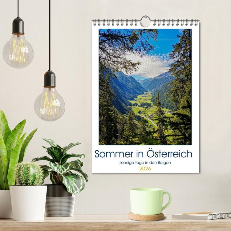 Produktbild: Sommer in &Ouml;sterreich - sonnige Tage in den Bergen (Wandkalender 2026 DIN A4 hoch), CALVENDO Monatskalender