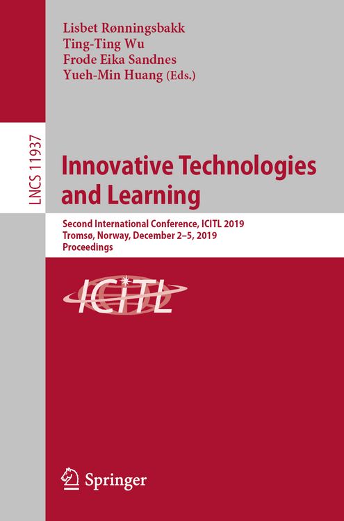 Produktbild: Innovative Technologies and Learning