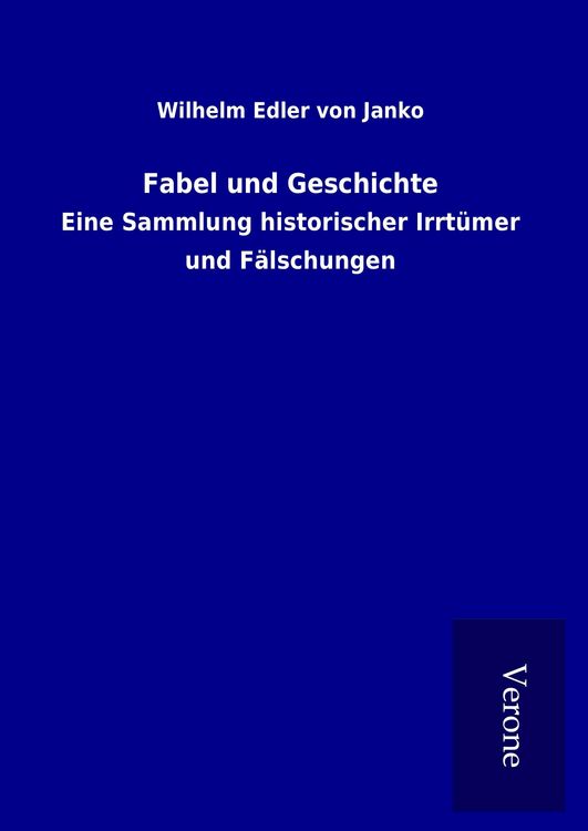 Produktbild: Fabel und Geschichte