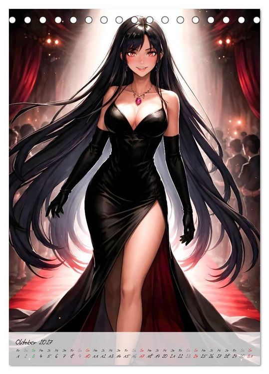 Produktbild: Vampire Couture (Tischkalender 2027 DIN A5 hoch), CALVENDO Monatskalender