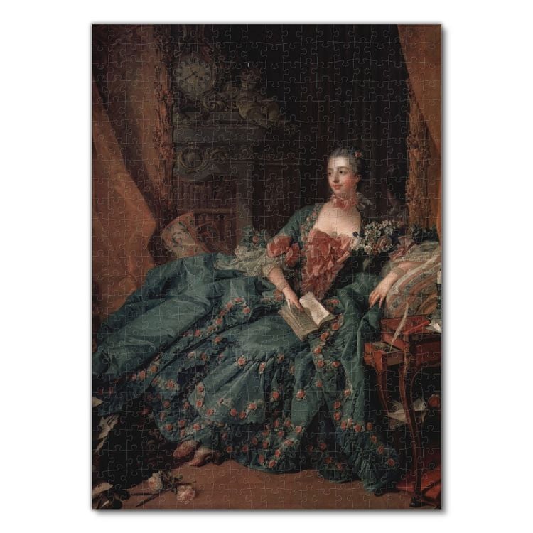 Produktbild: Lais Puzzle Fran&ccedil;ois Boucher - Portr&auml;t der Madame de Pompadour 500 Teile