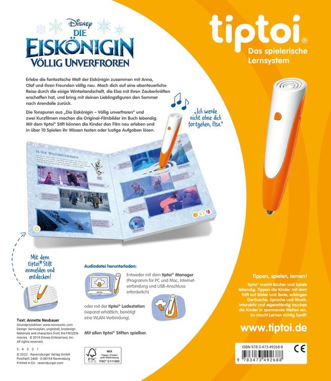 Produktbild: Tiptoi® Die Eiskönigin - Völlig unverfroren