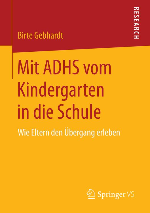 Produktbild: Mit ADHS vom Kindergarten in die Schule
